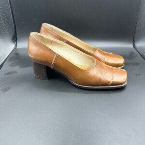 Genuine leather made in Italy shoes sz 35